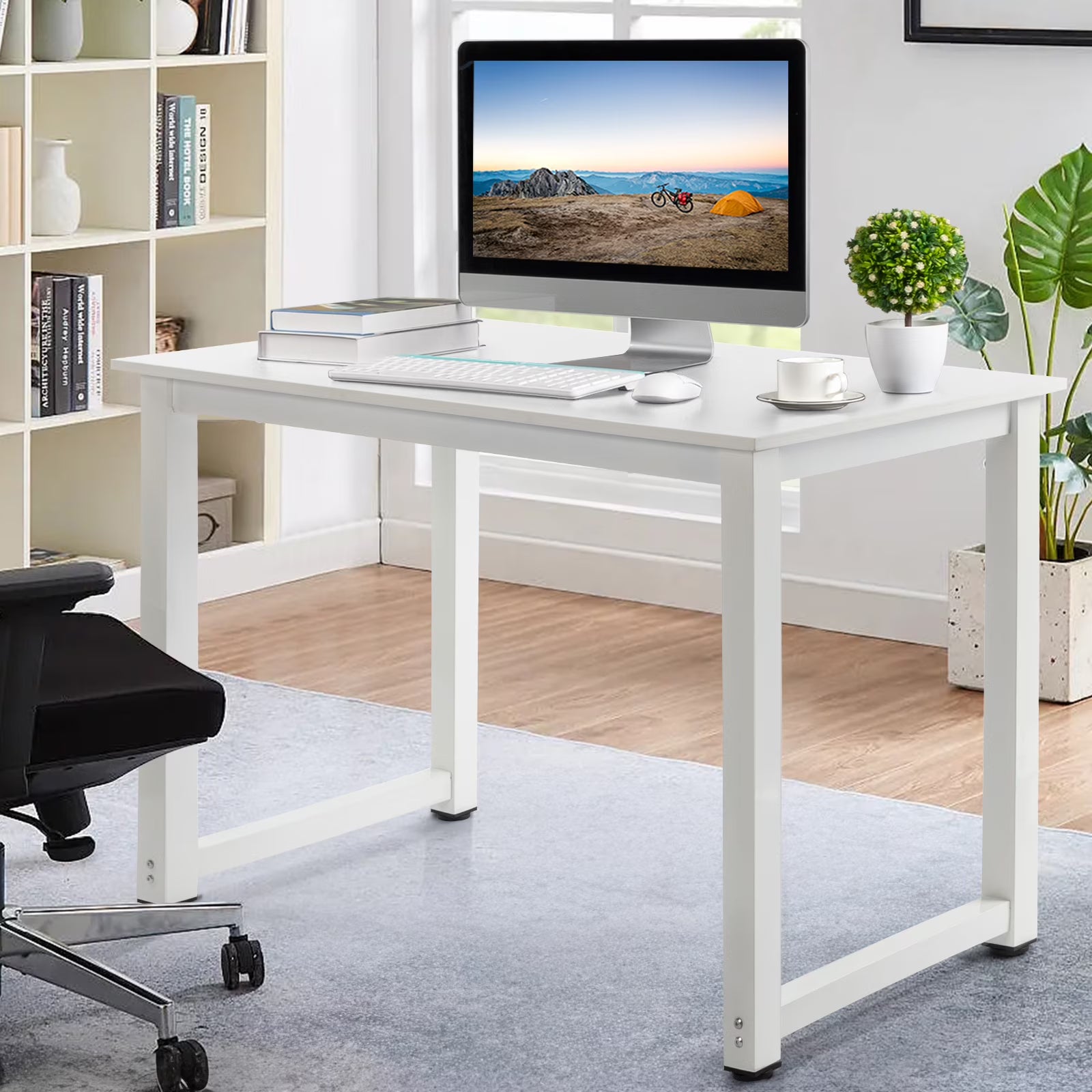 Ktaxon Wood Computer Desk PC Laptop Study Table Workstation Home Office Furniture