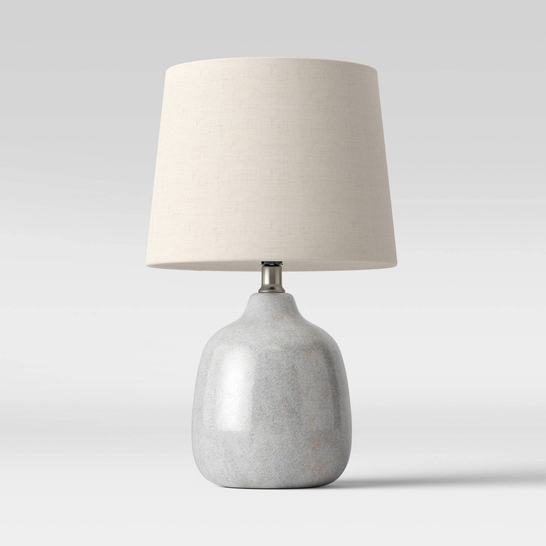Assembled Ceramic Table Lamp (Includes LED Light Bulb) Gray - Threshold