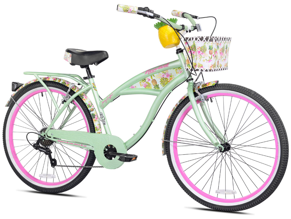 26" Pineapple Women'S Cruiser Bike, Green