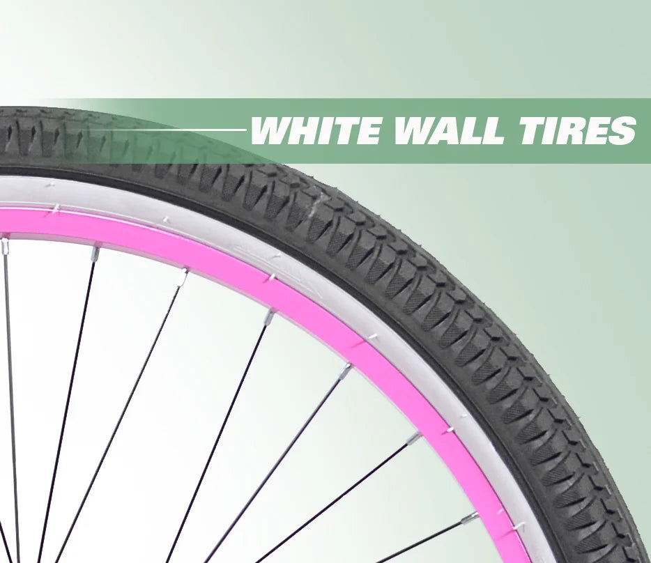 26" Pineapple Women'S Cruiser Bike, Green