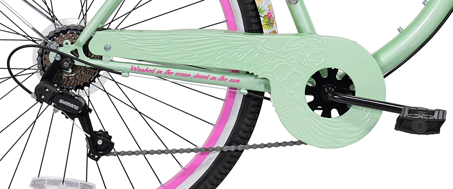 26" Pineapple Women'S Cruiser Bike, Green